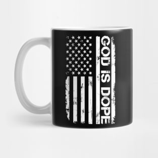 GOD IS DOP , Christian Jesus Faith Believer , 4 th of july , us Mug